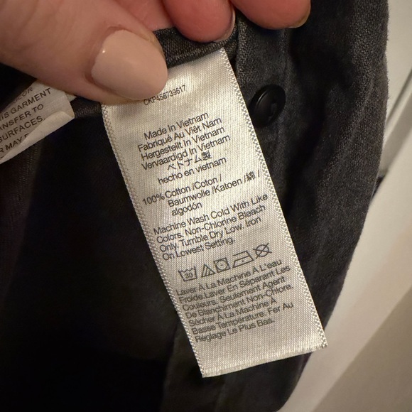 Madewell Denim Western Button-Up Shirt in Lunar Wash Size Small 100% Cotton - Picture 9 of 9